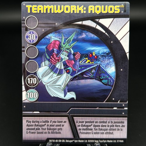 Bakugan teamwork aquos - bakugan, scheda