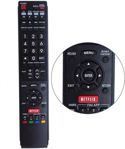Telecomando per sharp aquos - tv,